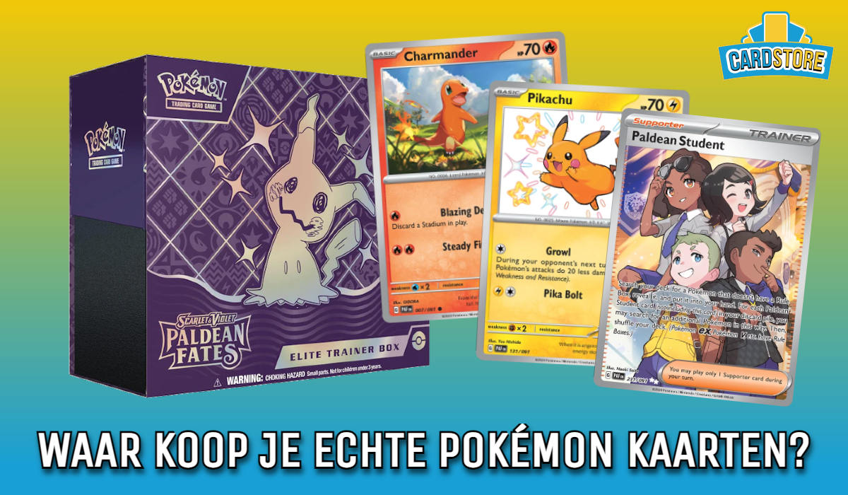 Waar Echte Pokémon Kaarten Kopen? Ontdek Waar! – Cardstore