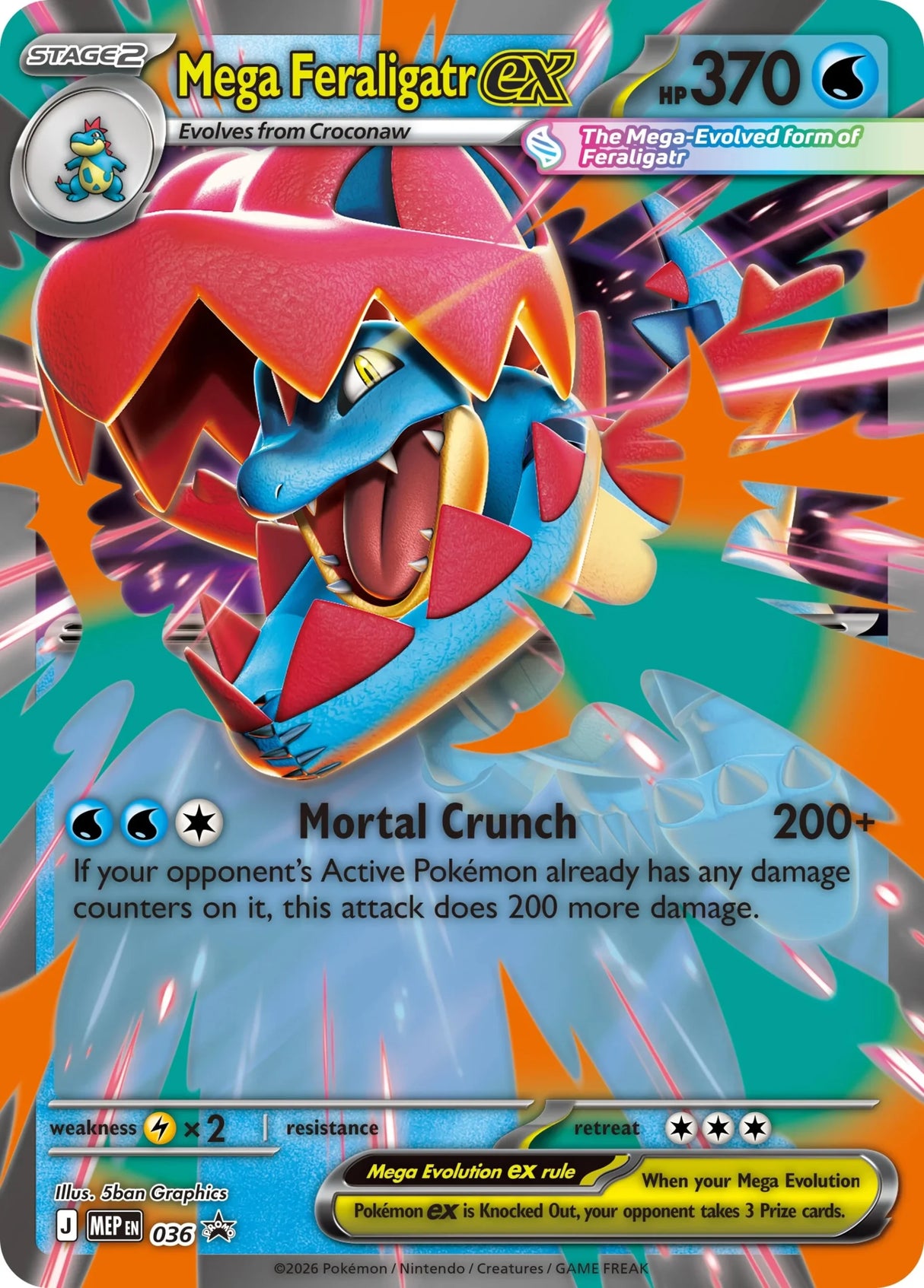 Pokémon Ascended Heroes Mega ex Box