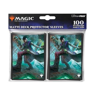 MTG 100ct Deck Protector sleeves for Magic: The Gathering feature a vibrant, full-color artwork and are made with our proprietary ChromaFusion Technology to prevent peeling. Archival-safe polypropylene materials ensure you can sleeve your cards with confi