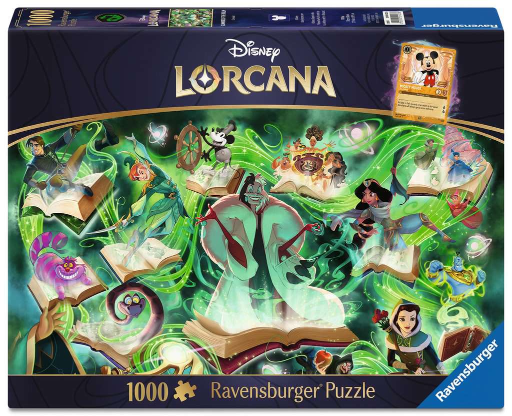 Disney Lorcana - Glimmers of the Realm Puzzel - Emerald (1000 stukjes)