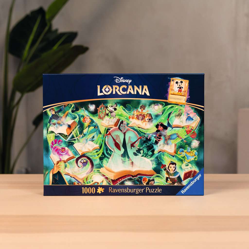 Disney Lorcana - Glimmers of the Realm Puzzle - Émeraude (1000 pièces)