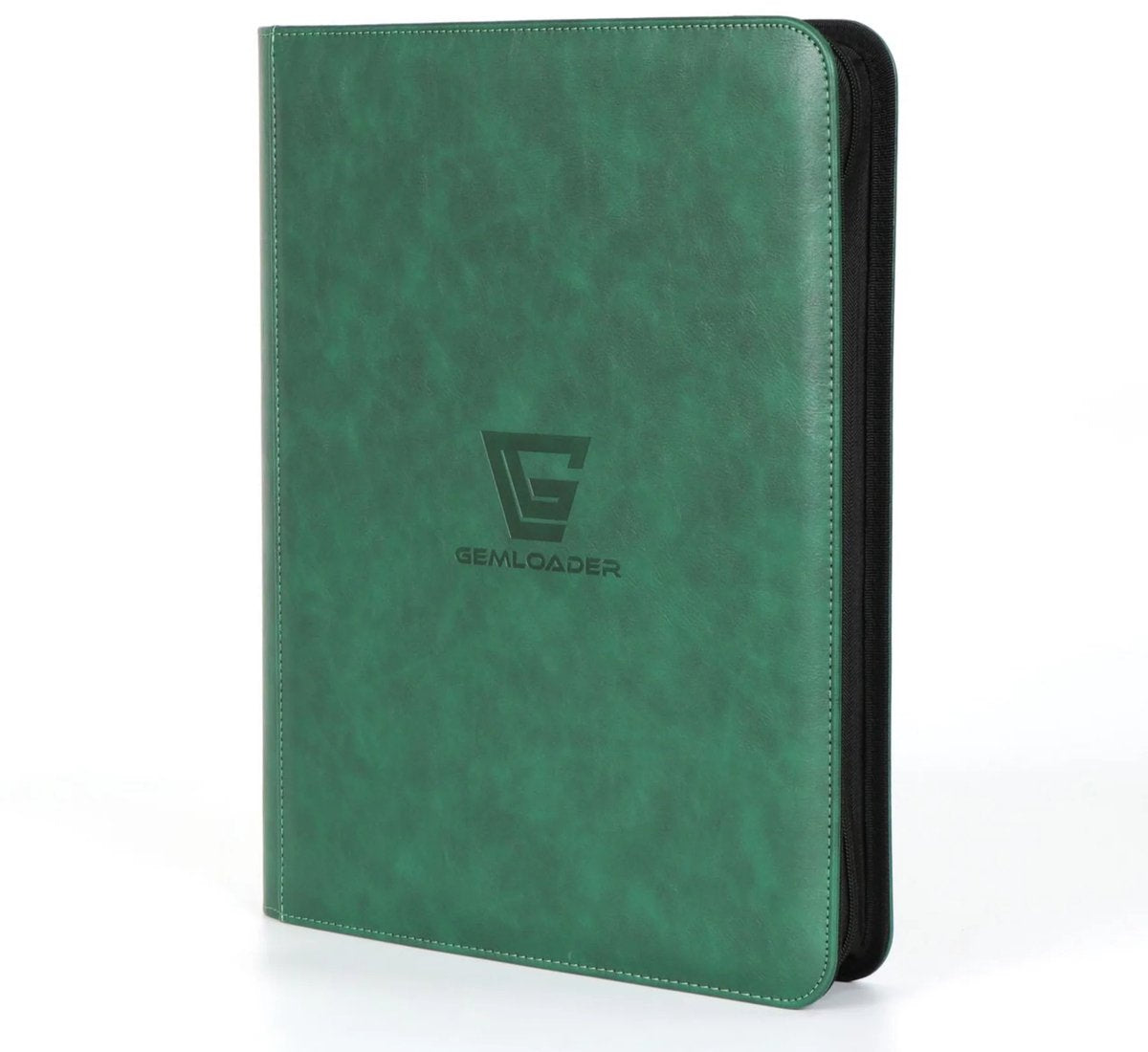 Gemloader Premium 3”X4” Toploader Binder (216 Pockets) - Groen