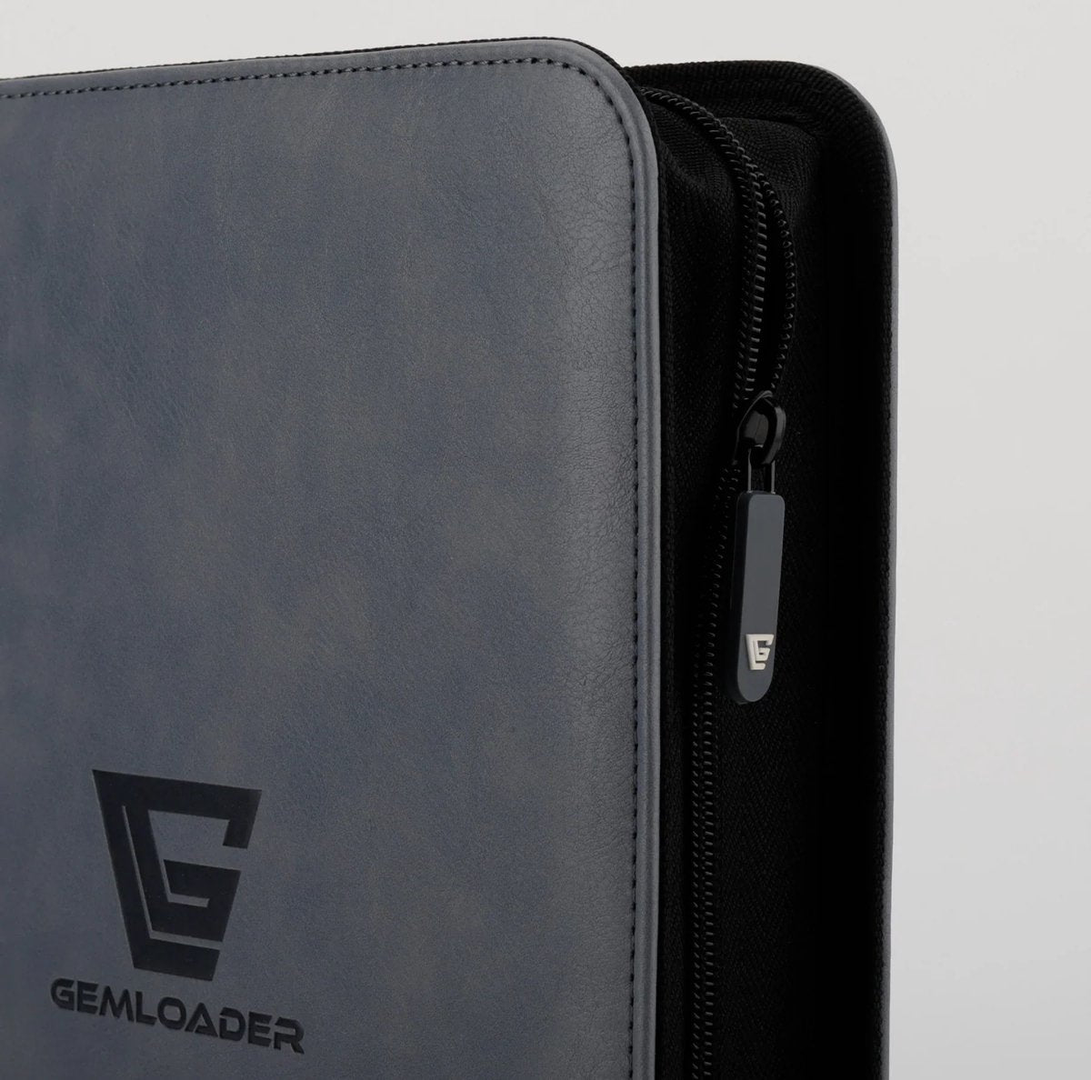 Gemloader Premium Halbstarrer Kartenhalter-Ordner (168 Taschen) - Grau