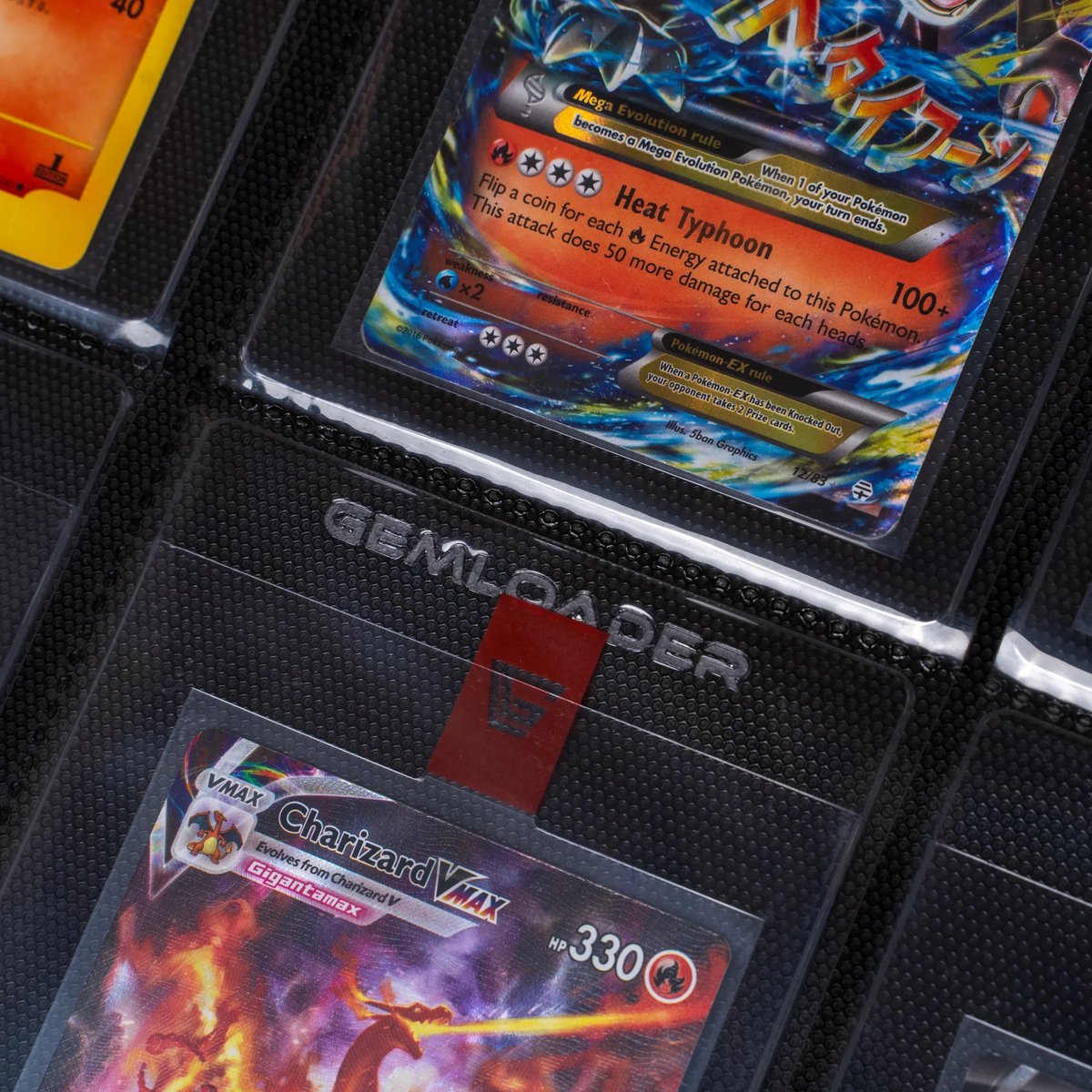 Gemloader Premium Semi Rigid Card Holder Binder (168 Pockets) - Zwart