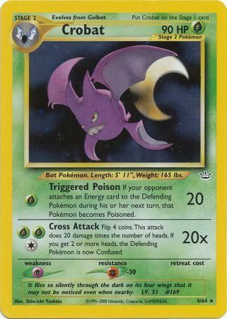 Crobat - Neo Revelation - 4/64 (GOOD)