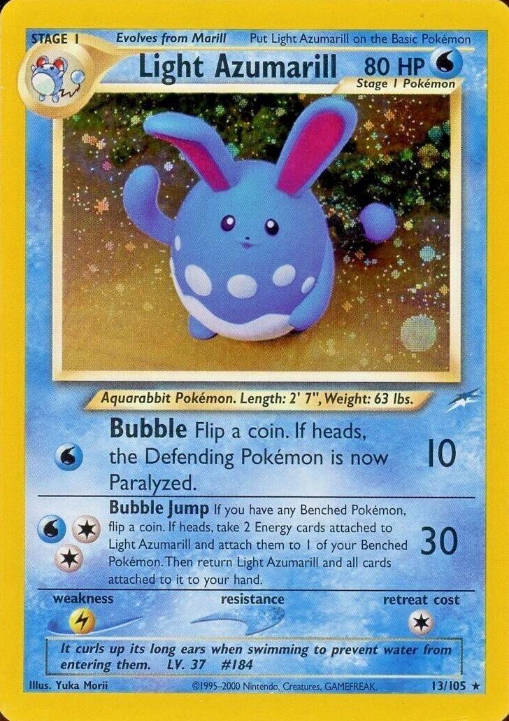Azumarill Lumineux - Neo Destiny - 13/105