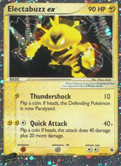 Electabuzz ex - EX Ruby & Sapphire - 97/109