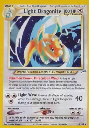 Light Dragonite - Neo Destiny - 14/105