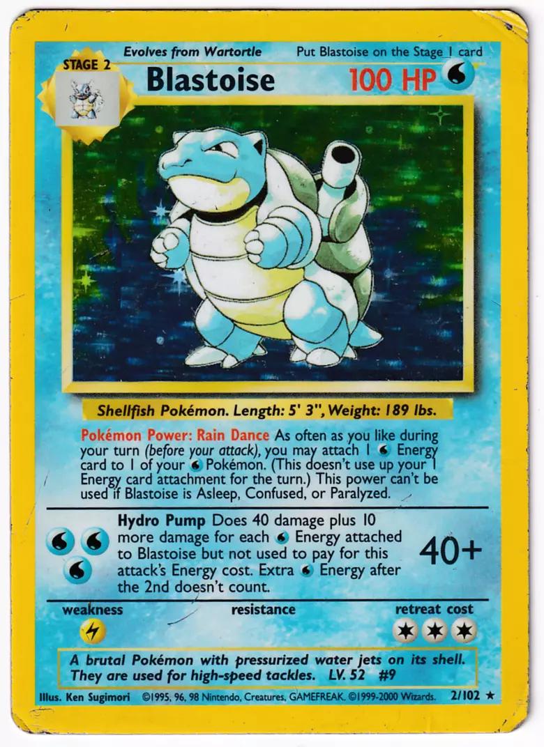 Blastoise - Base Set - 2/102