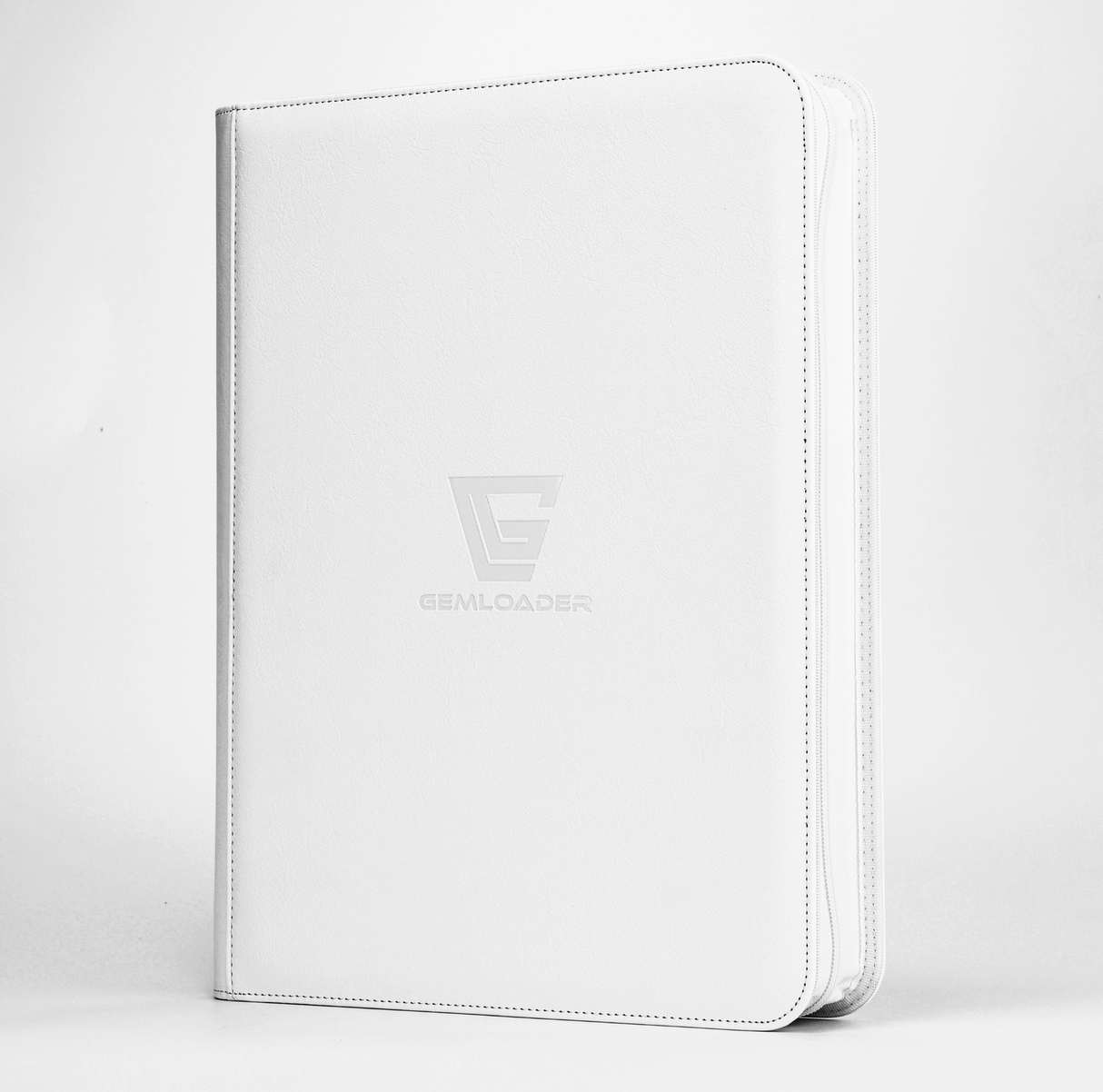 Gemloader Premium 3”X4” Toploader Binder (216 Pockets) - Wit