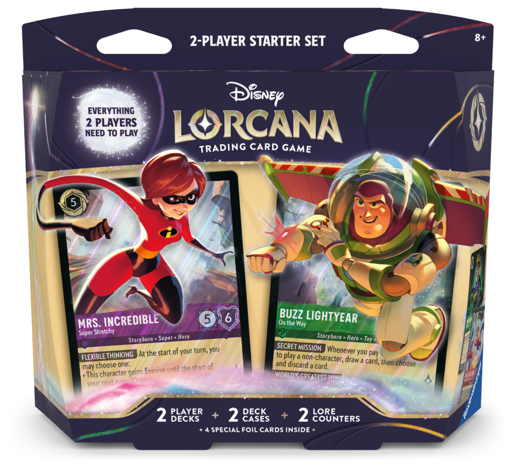 Lorcana TCG 2-Player Starter Deck Set