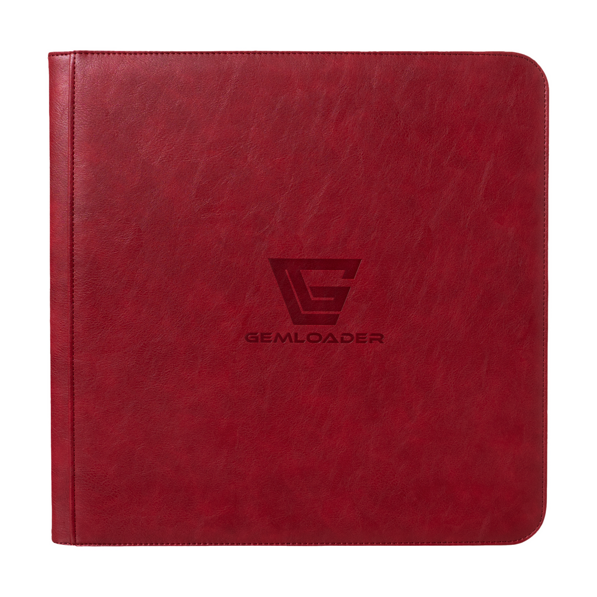 Gemloader Premium 3X4 Traditional Sleeved Collector's Binder (480 Pockets) - Rood