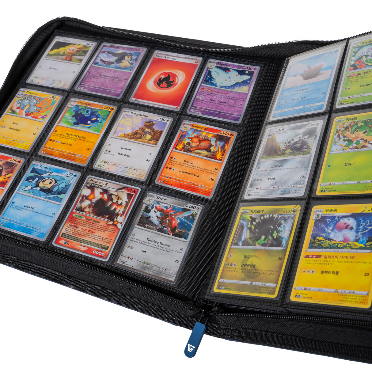 Gemloader Premium 3X4 Traditional Sleeved Collector's Binder (480 Pockets) - Rood