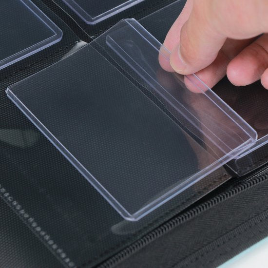 Gemloader Premium 3”X4” Toploader Binder (216 Pockets) - Pink