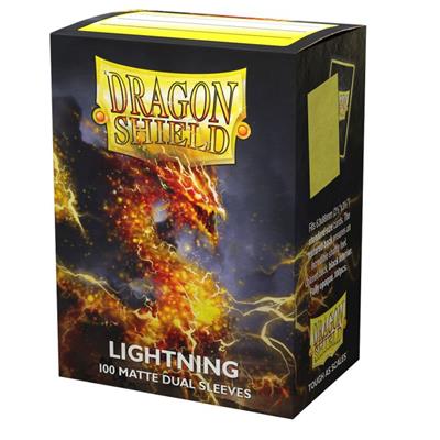 Dragon Shield - SLEEVES Dual Matte Lightning (100 pièces)