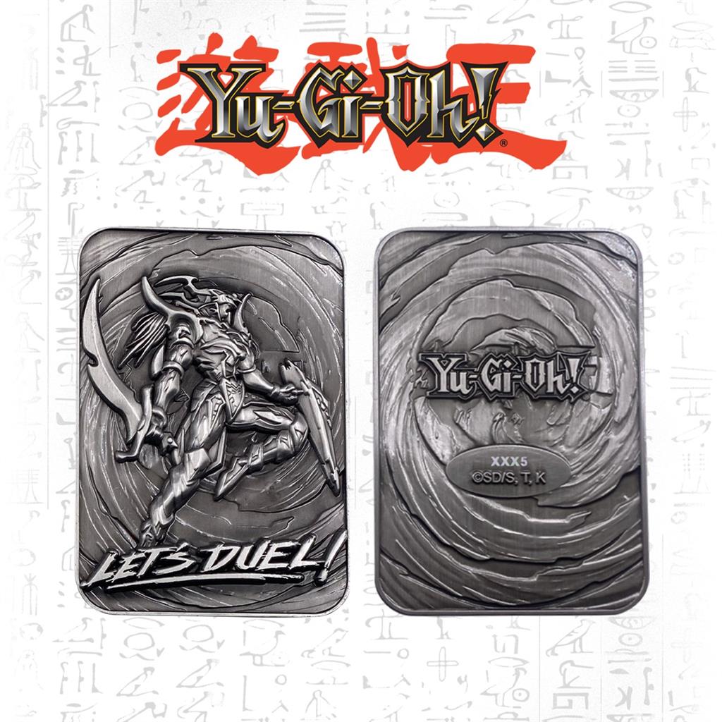 Yu-Gi-Oh Limited to 9,995 worldwide, embossed on both sides, individually numbered premium metal card. Supplied in a presentation box with display stand.