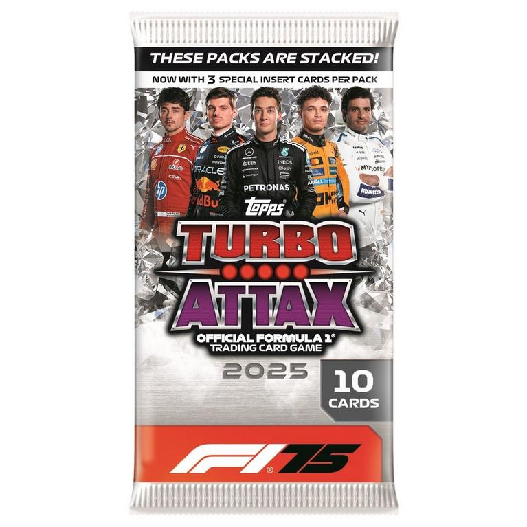 Boîte de Boosters Formula 1 Turbo Attax JCC 2025