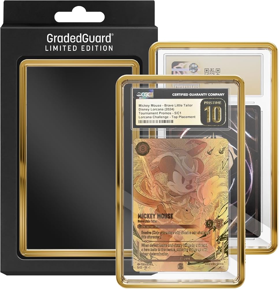 GradedGuard - Slab Protector - CGC/CSG - Gold (Metallic)