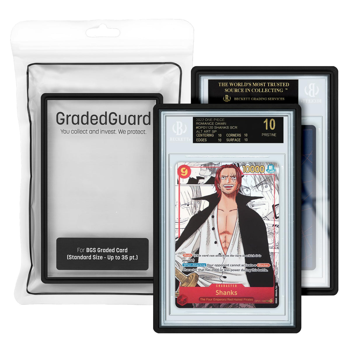 GradedGuard - Plattenschutz - BGS - Schwarz