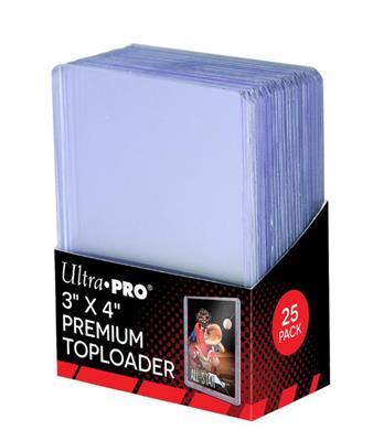 Toploaders transparents Premium (25)