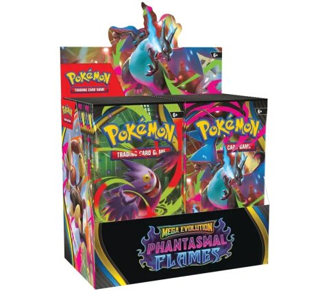 Mega Evolution Phantasmal Flames Booster Box