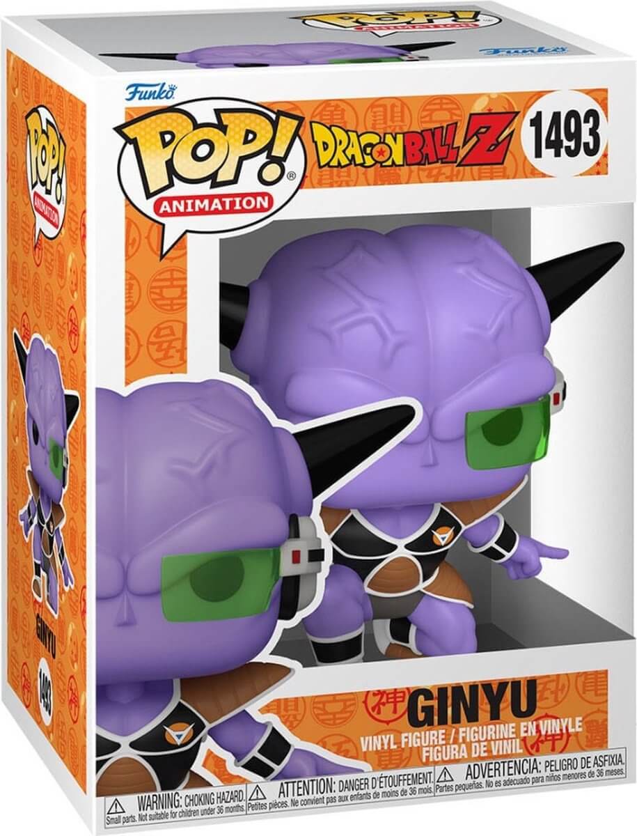 Dragon Ball Funko Pop! van Ginyu uit Dragonball Z.De figure is gemaakt van pvc, ongeveer 9 cm groot en komt in kleurrijke display verpakking. Komt uit de Ginyu Force reeks. De Ginyu Force is een legendarische groep huurlingen in het Dragon Ball-universum,