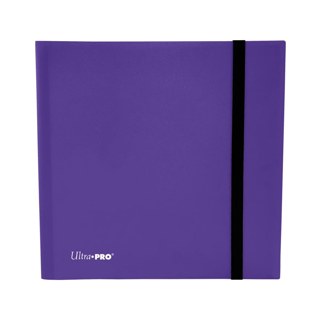 Accessoires 12-pocket Black PRO-Binder with embossed middle black web material gives cards a classic framed look. Side loading pocket design to prevent cards from easily falling out. Elastic strap holds the binder shut when not in use. All materials made