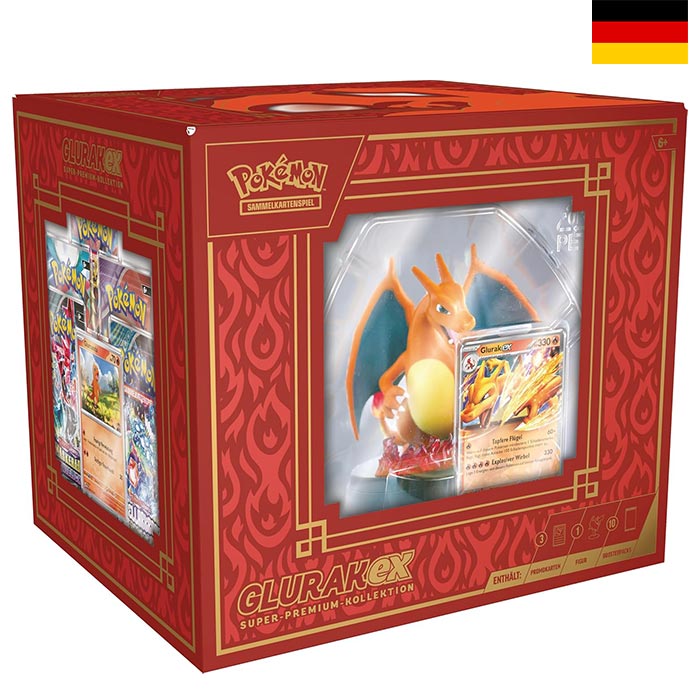Pokémon Charizard EX Super Premium Collection (beschadigde verpakking) - German