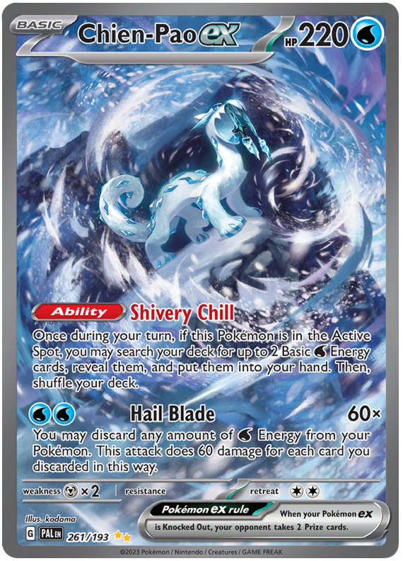 Chien-Pao ex - Paldea Evolved - 261/193
