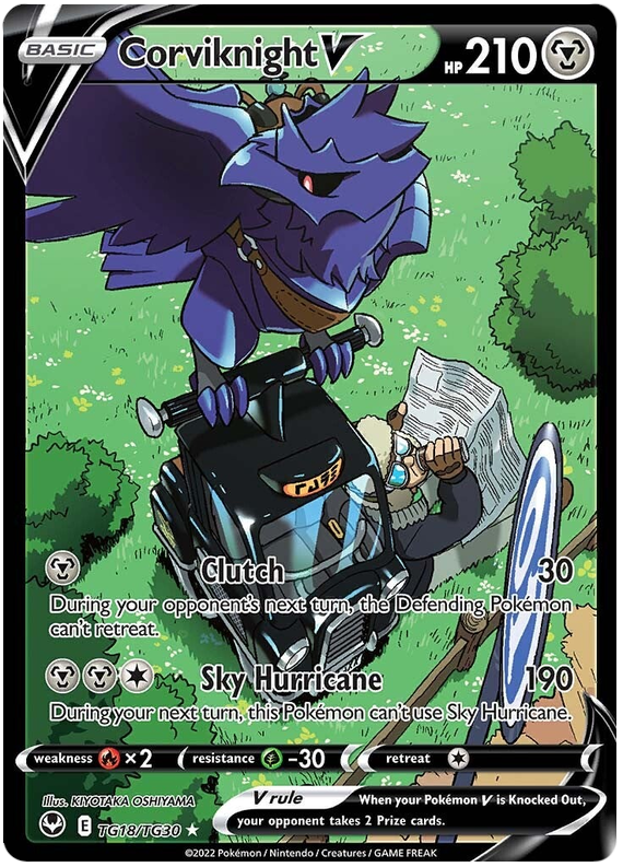 Corviknight V - Silver Tempest - TG18/TG30