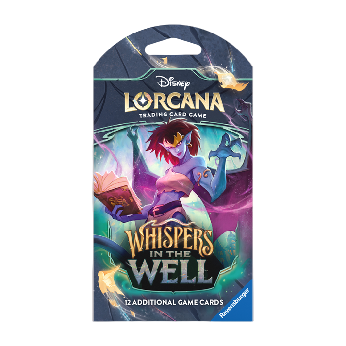 Lorcana TCG Whispers in the Well Sleeved Booster Pack