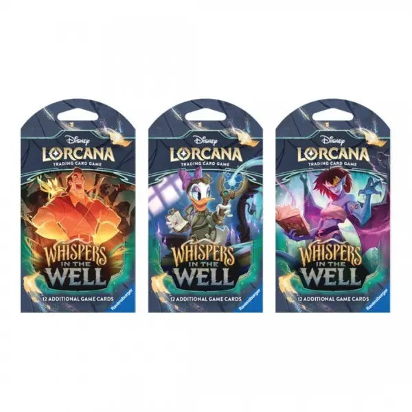 Lorcana TCG Whispers in the Well Sleeved Booster Pack