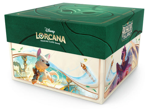 Lorcana Een Disney Lorcana Illumineer's Trove van Archazia’s Island.Ontdek de betoverende wereld van Disney Lorcana TCG met Archazia’s Island. Beleef strategisch spelplezier en duik in nieuwe avonturen vol magie en verbeelding. Elke Archazia's Island Trov