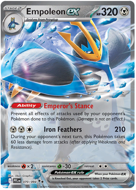 Empoleon ex - Phantasmal Flames - 070/094
