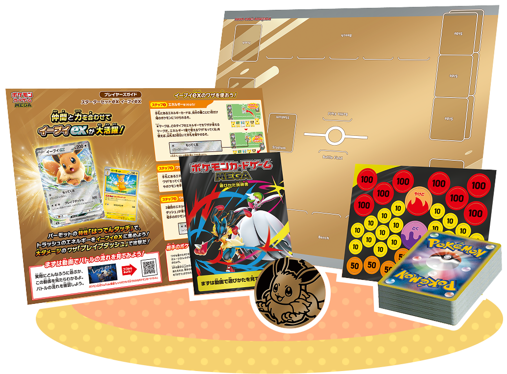Pokemon MEGA Starter Set Eevee ex