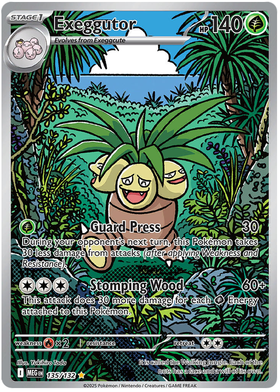 Exeggutor - Mega Evolution - 135/132
