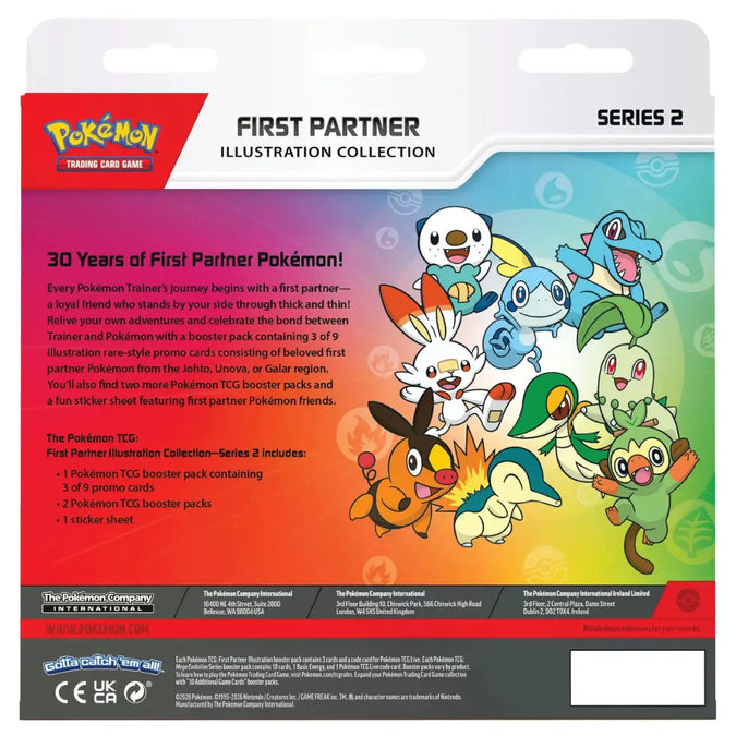 Pokémon First Partner Illustration Collection Series 2