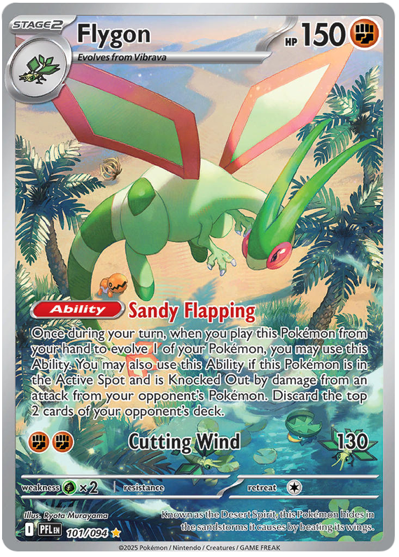 Flygon - Phantasmal Flames - 101/094