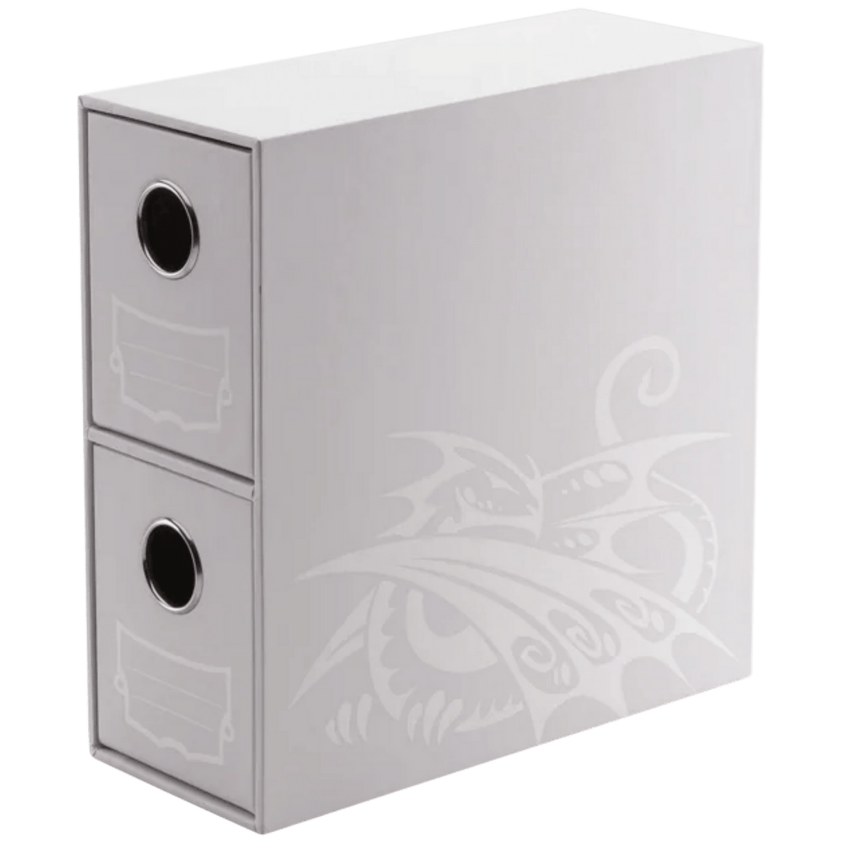 Dragon Shield Storage - Card Drawers Fortress - Vertical - 2 - White