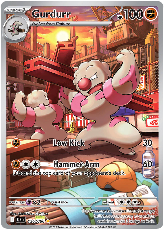 Gurdurr - Black Bolt - 126/086