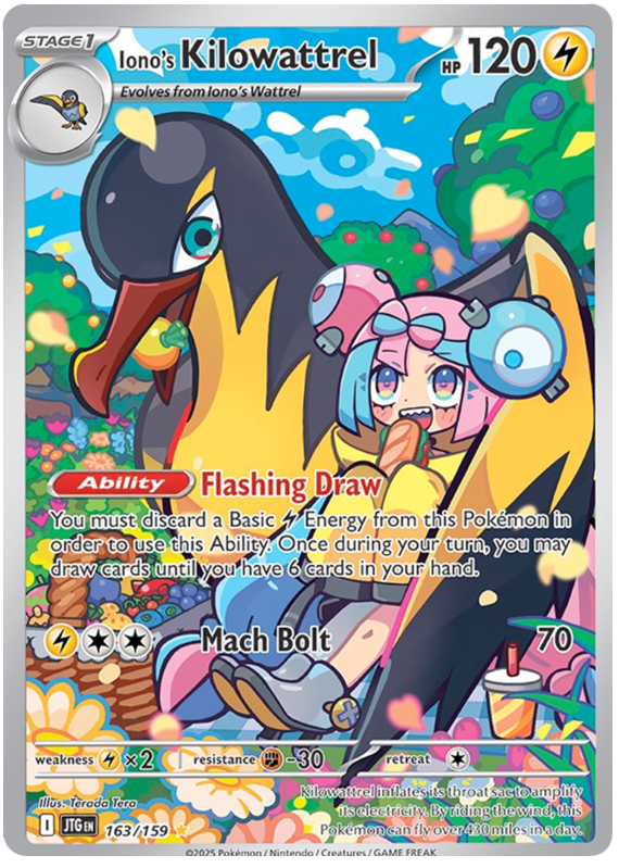 Iono's Kilowattrel - Journey Together - 163/159