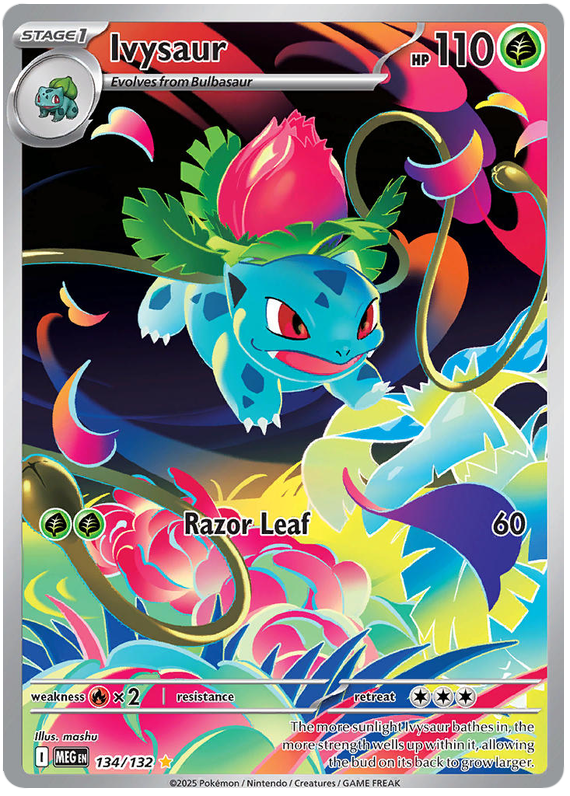 Ivysaur - Mega Evolution - 134/132