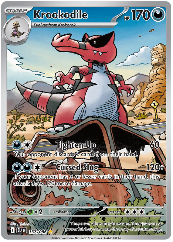 Krookodile - Black Bolt - 137/086