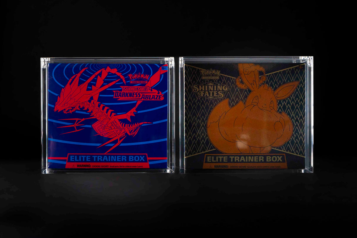 Pokémon Elite Trainerbox-Display aus Acryl