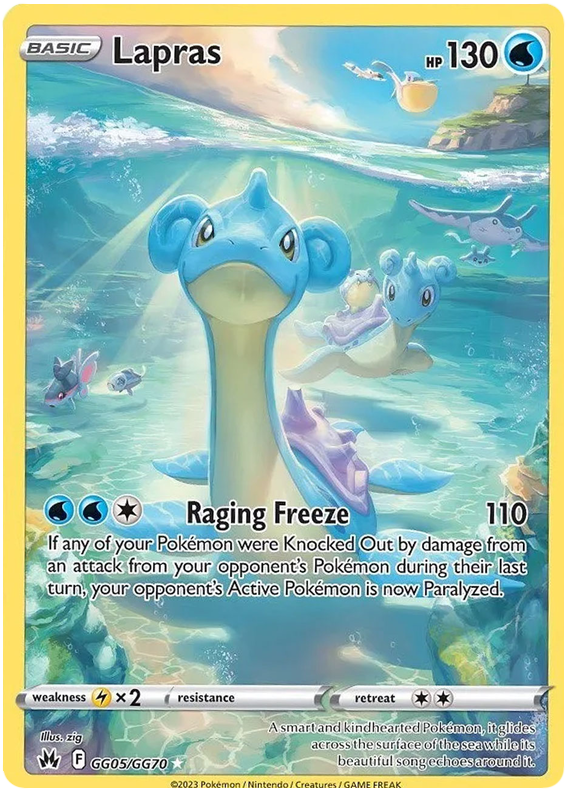 Lapras - Crown Zenith - GG05/GG70