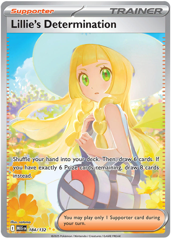 Lillie's Determination - Mega Evolution - 184/132