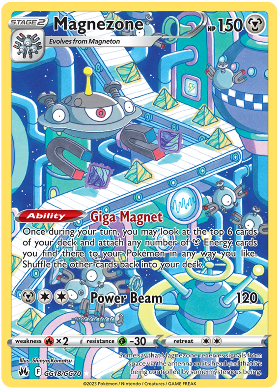 Magnezone - Crown Zenith - GG18/GG70