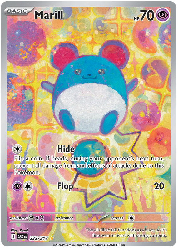Marill - Ascended Heroes - 232/217