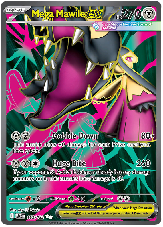 Mega Mawile ex - Mega Evolution - 162/132