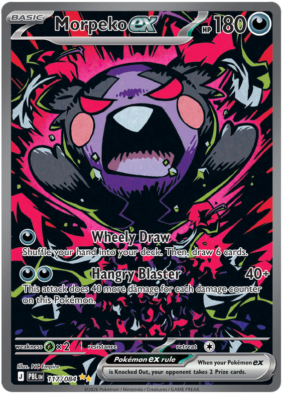 Morpeko ex - Pitch Black - 117/084